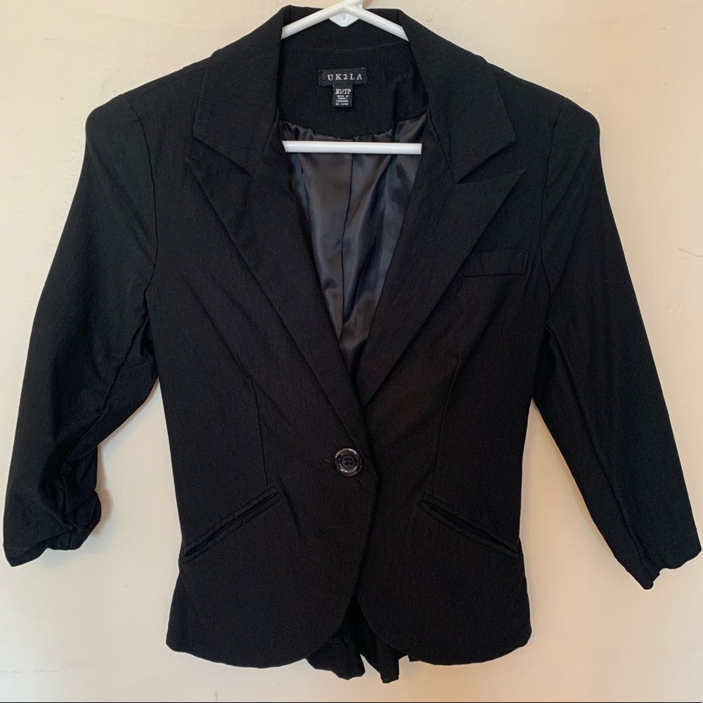 Sleek Black Blazer